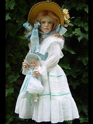 Blue Girl doll