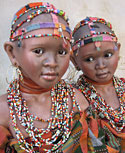 Maasai Dancers doll