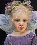 Lavender Funky Fairy doll