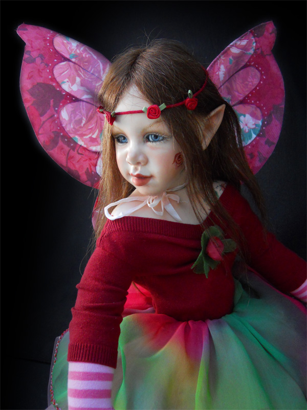 Pink Punk Fairy doll