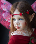 Pink Punk Fairy doll